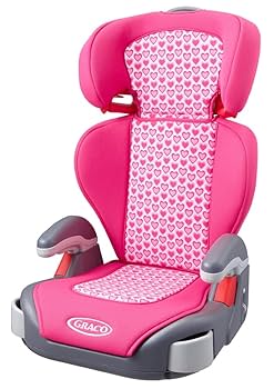 GRACO ジュニアシート ピンク ハート柄　女の子 GRACO ジュニアシート ピンク ハート柄 女の子 - メルカリ